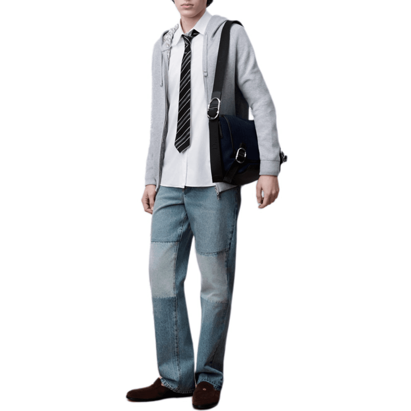 DIOR OBLIQUE SS26 Sweatshirt Comfort Gray