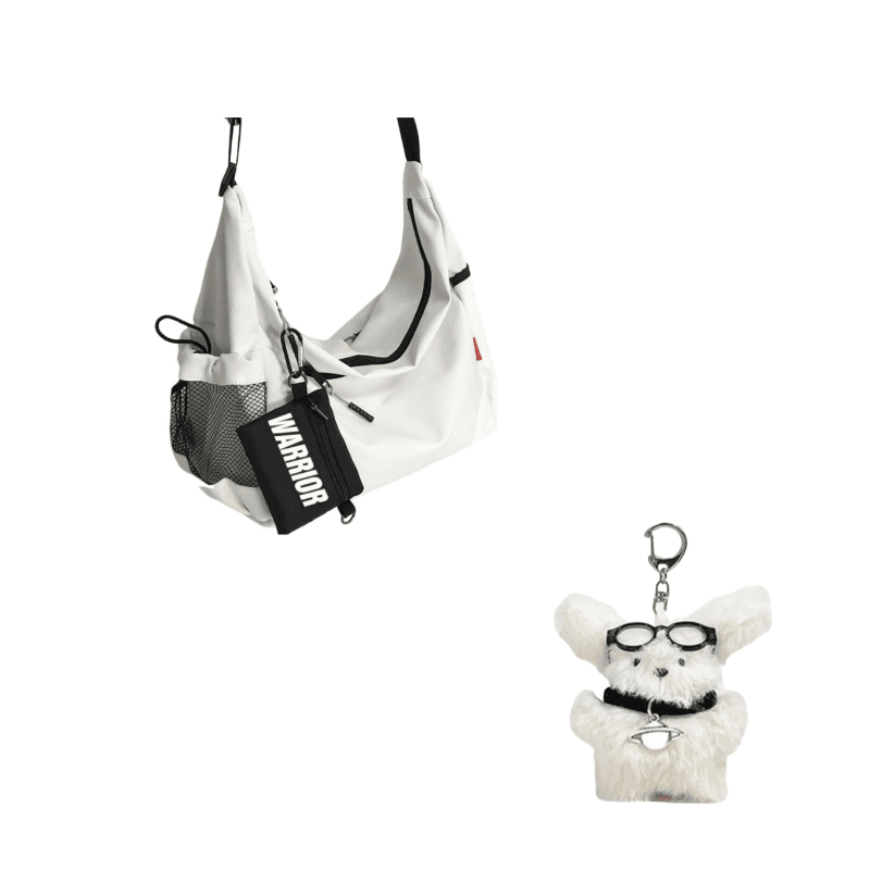 Planet Falling Dog Charm