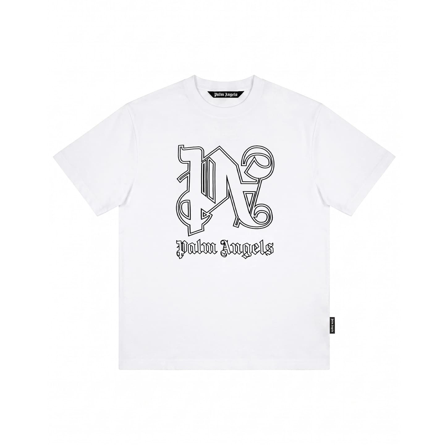 PALM ANGELS TShirts Crew Neck Thin Straight Fit