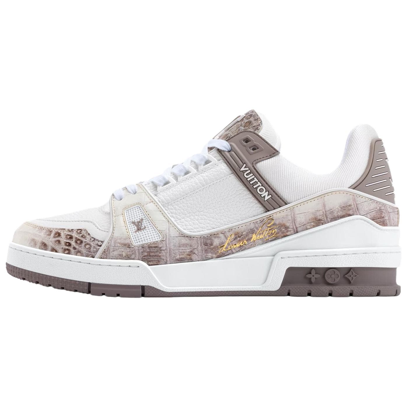 LOUIS VUITTON Trainer Skate Lowtop Light Umber