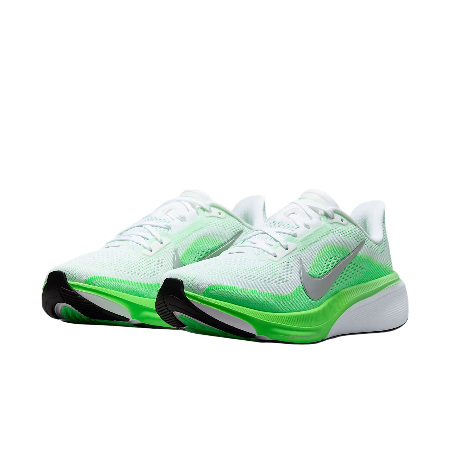 Nike Pegasus 42 Lowtop White/Light Green/Holographic Green/Metallic Silver