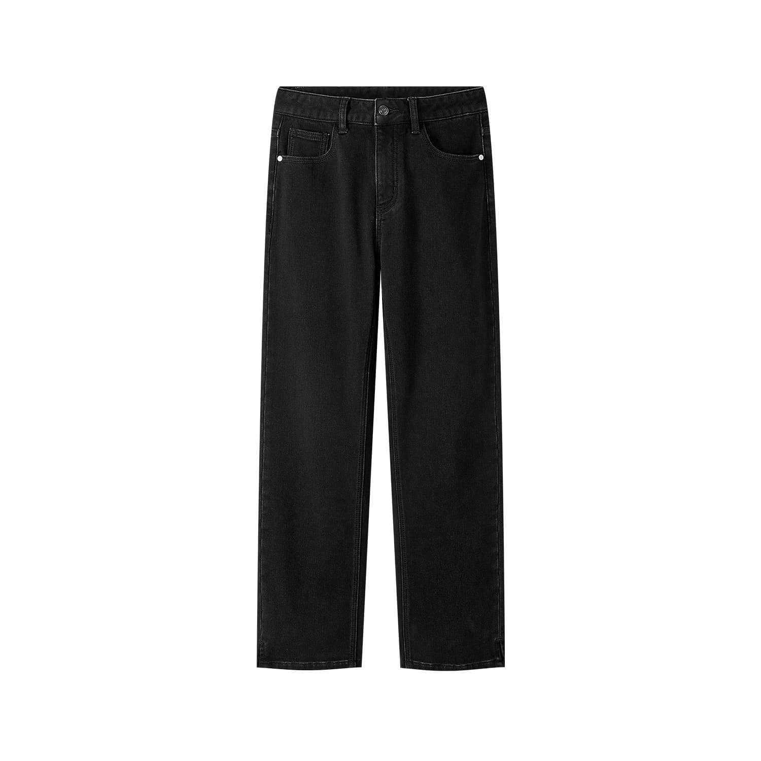 HLA Jeans Thickened Straight Fit