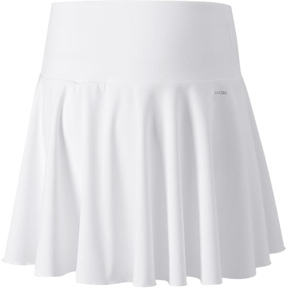LiNing Badminton White Moderate Short Skirt