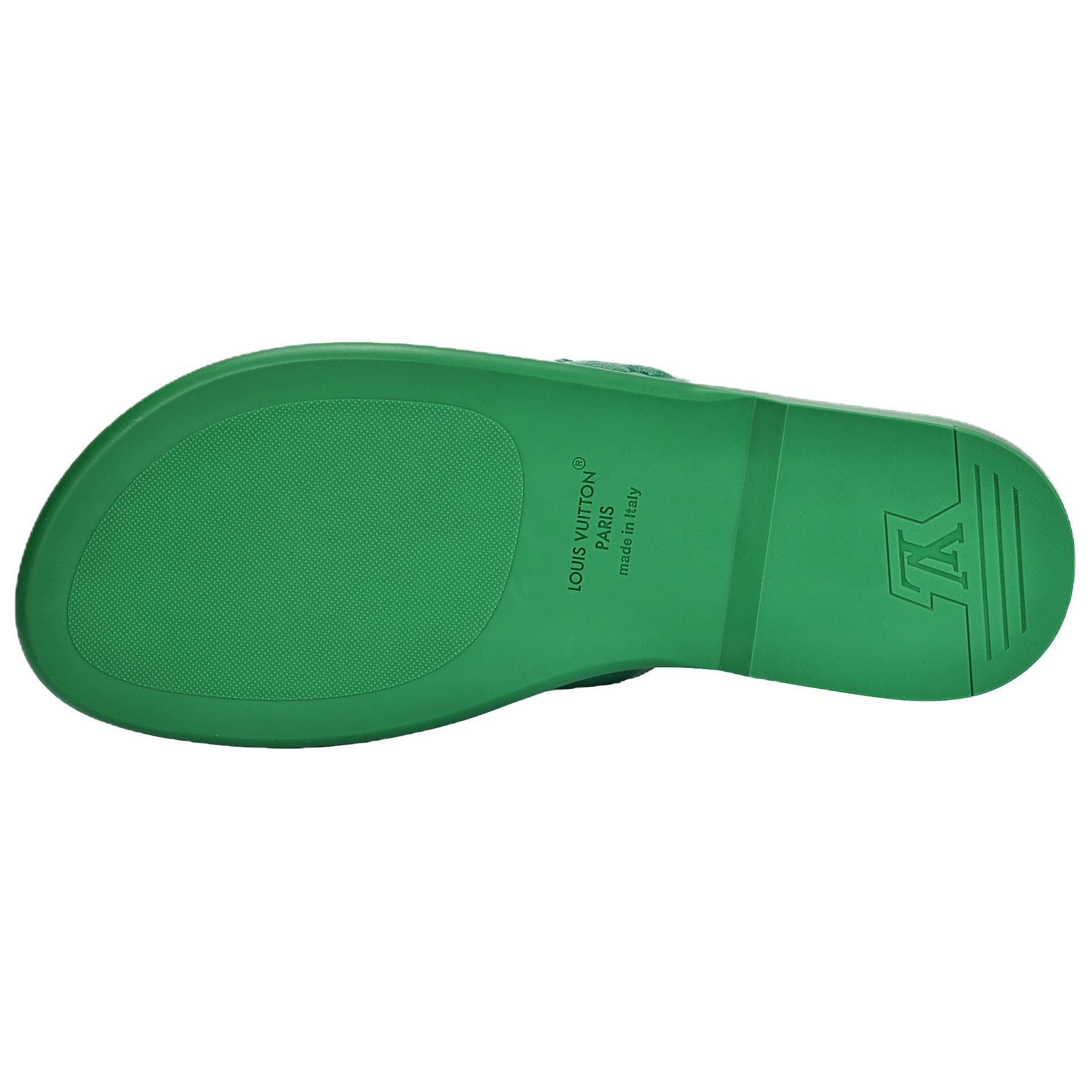 LOUIS VUITTON Oasis Slide Slippers Green