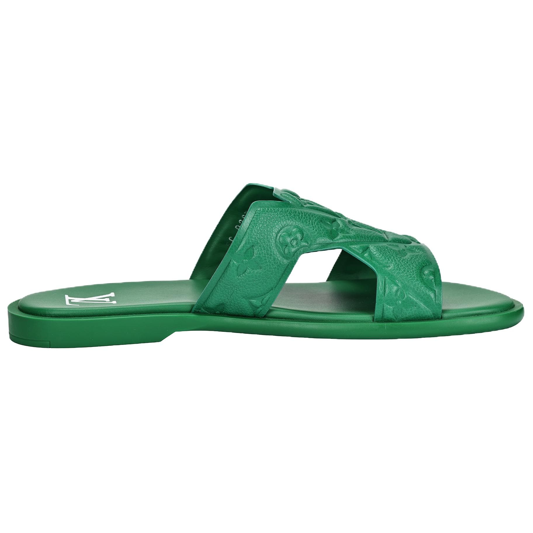 LOUIS VUITTON Oasis Slide Slippers Green