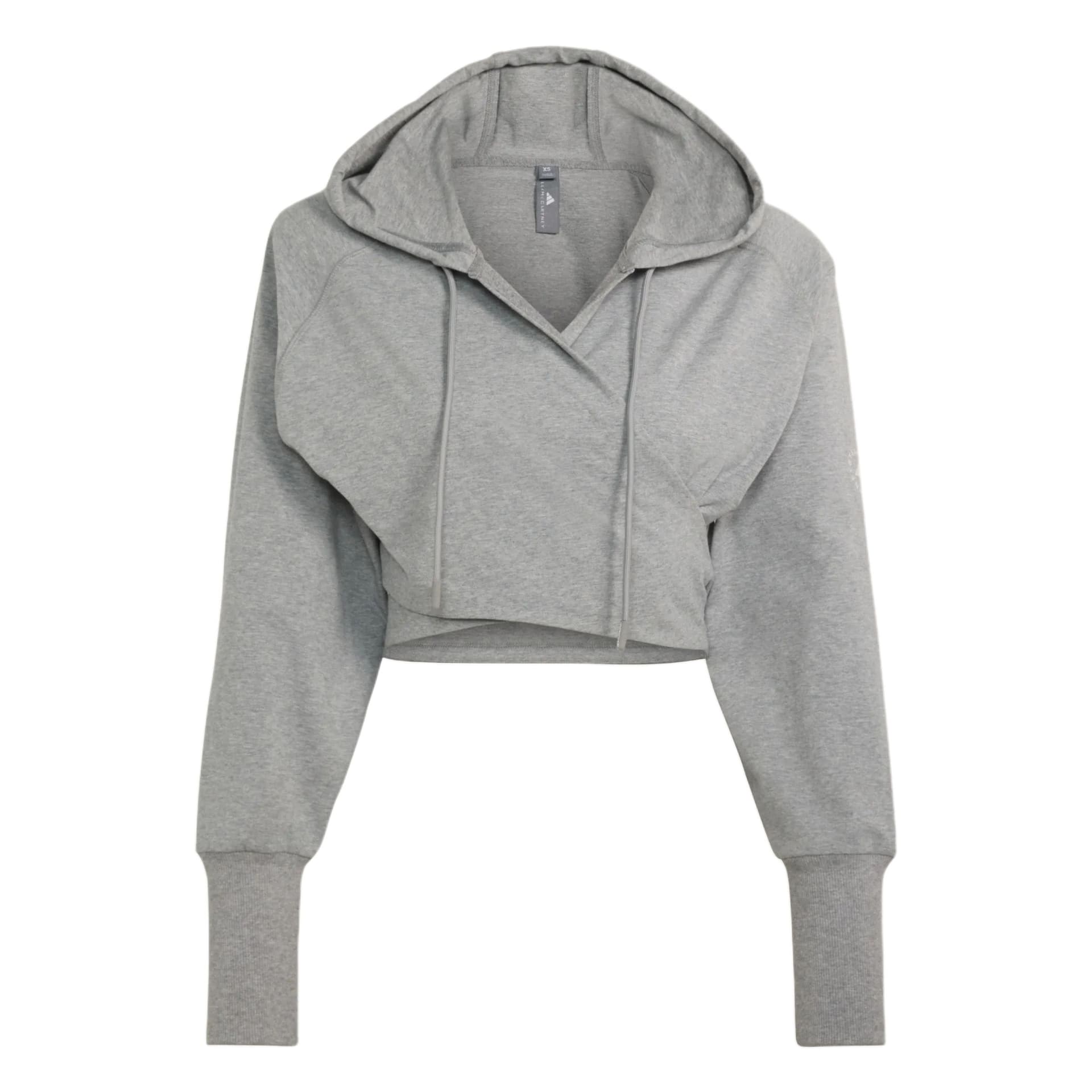 Adidas X Stella McCartney Stella McCartney Jackets Basic Heather Gray Hooded (Nondetachable) Moderate Other