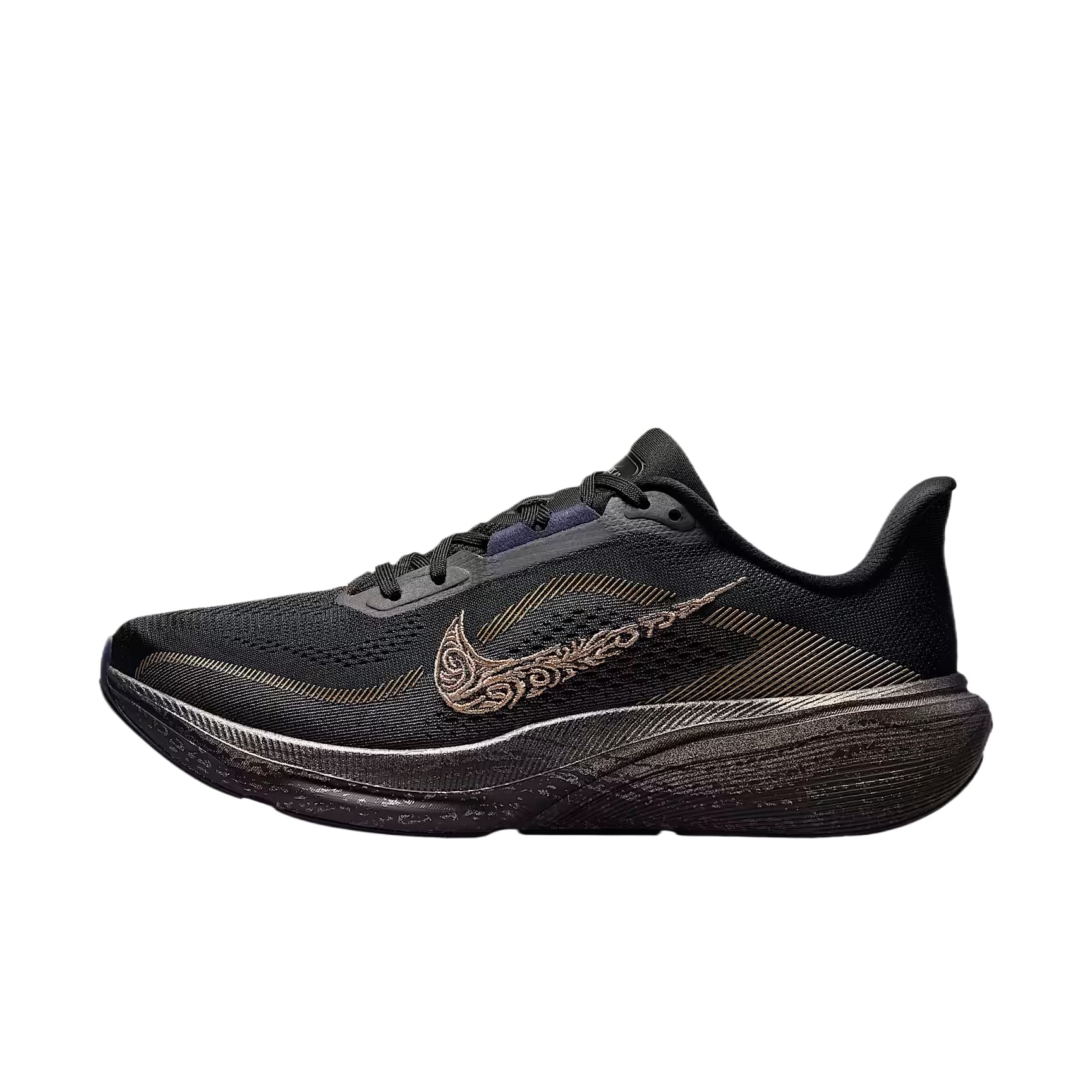 Nike Pegasus 42 Lowtop Black/Asphalt Blue/Black Blue/Misty Gold