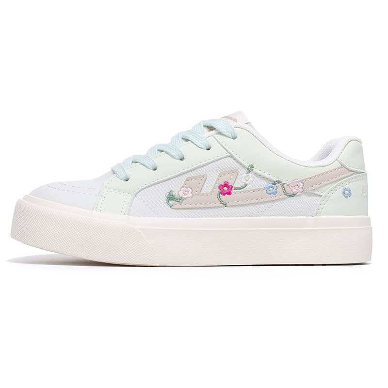WARRIOR Lowtop Beige Pink/Light Yellow Light Blue/Light Brown