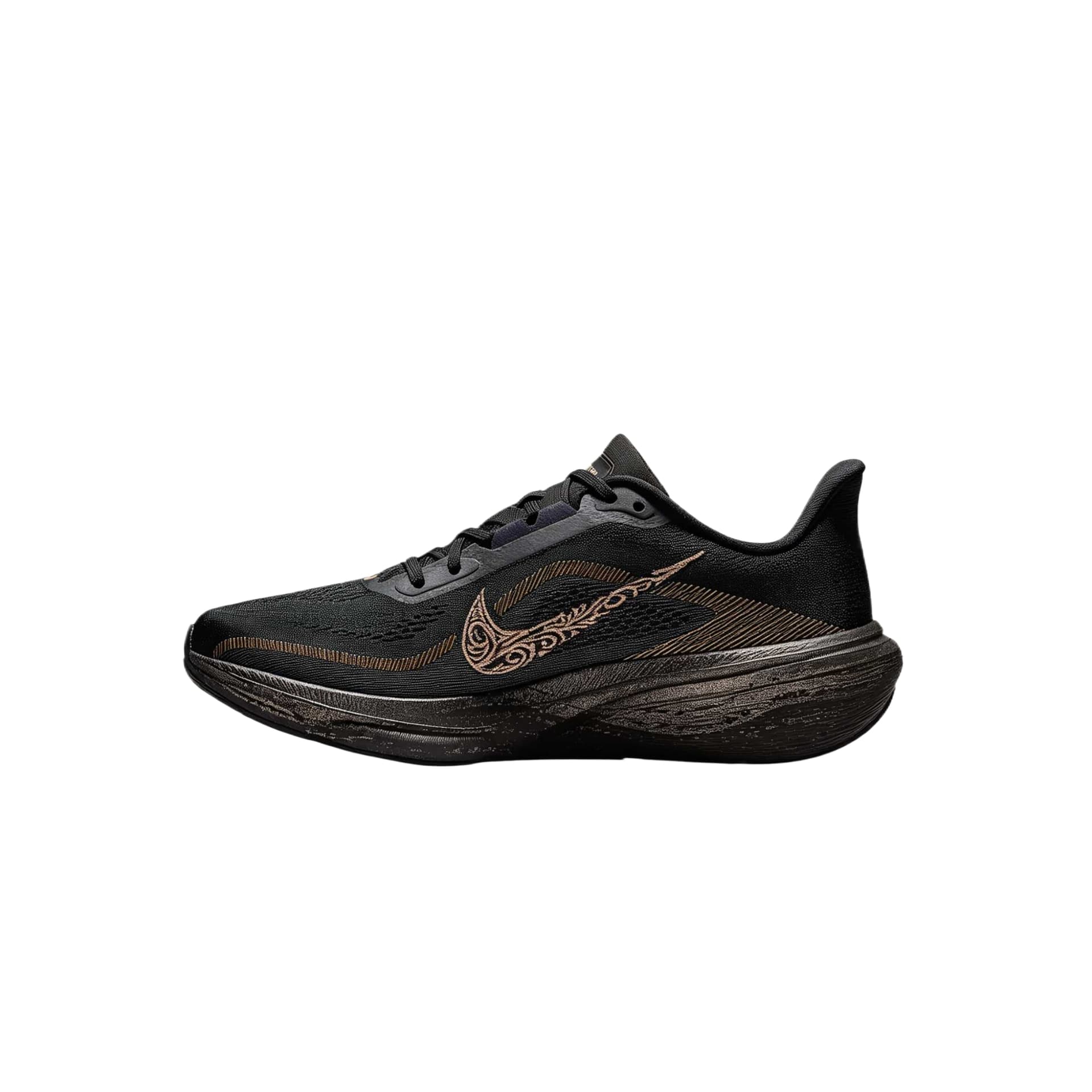 Nike Pegasus 42 Lowtop Black/Asphalt Blue/Black Blue/Misty Gold