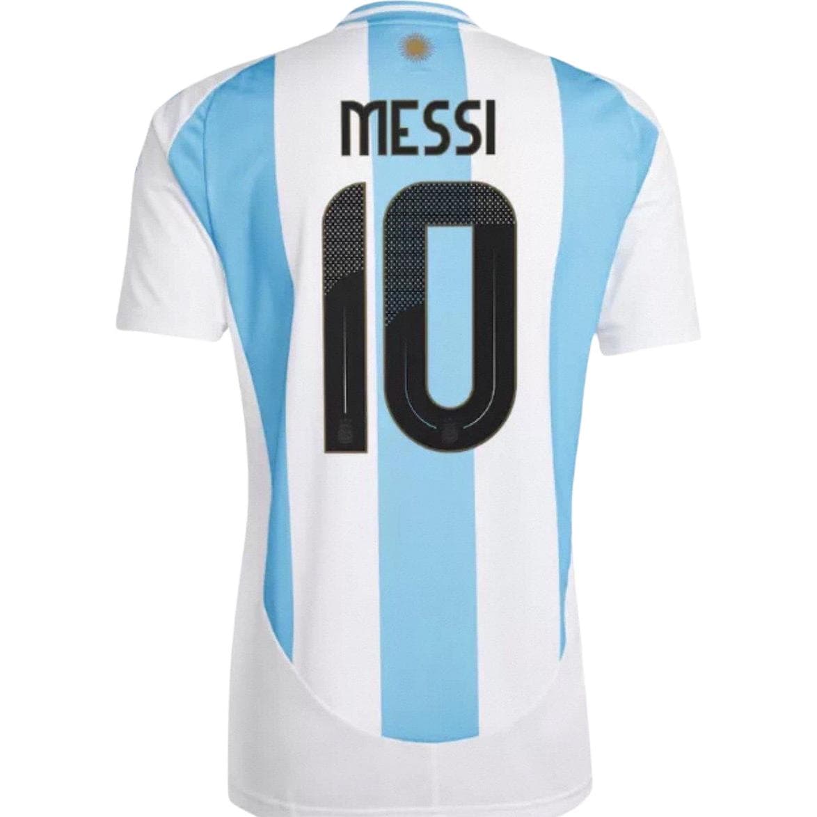 Adidas Argentina National Team Argentina Home Authentic Jersey Soccer Jersey Player Edition Blue White