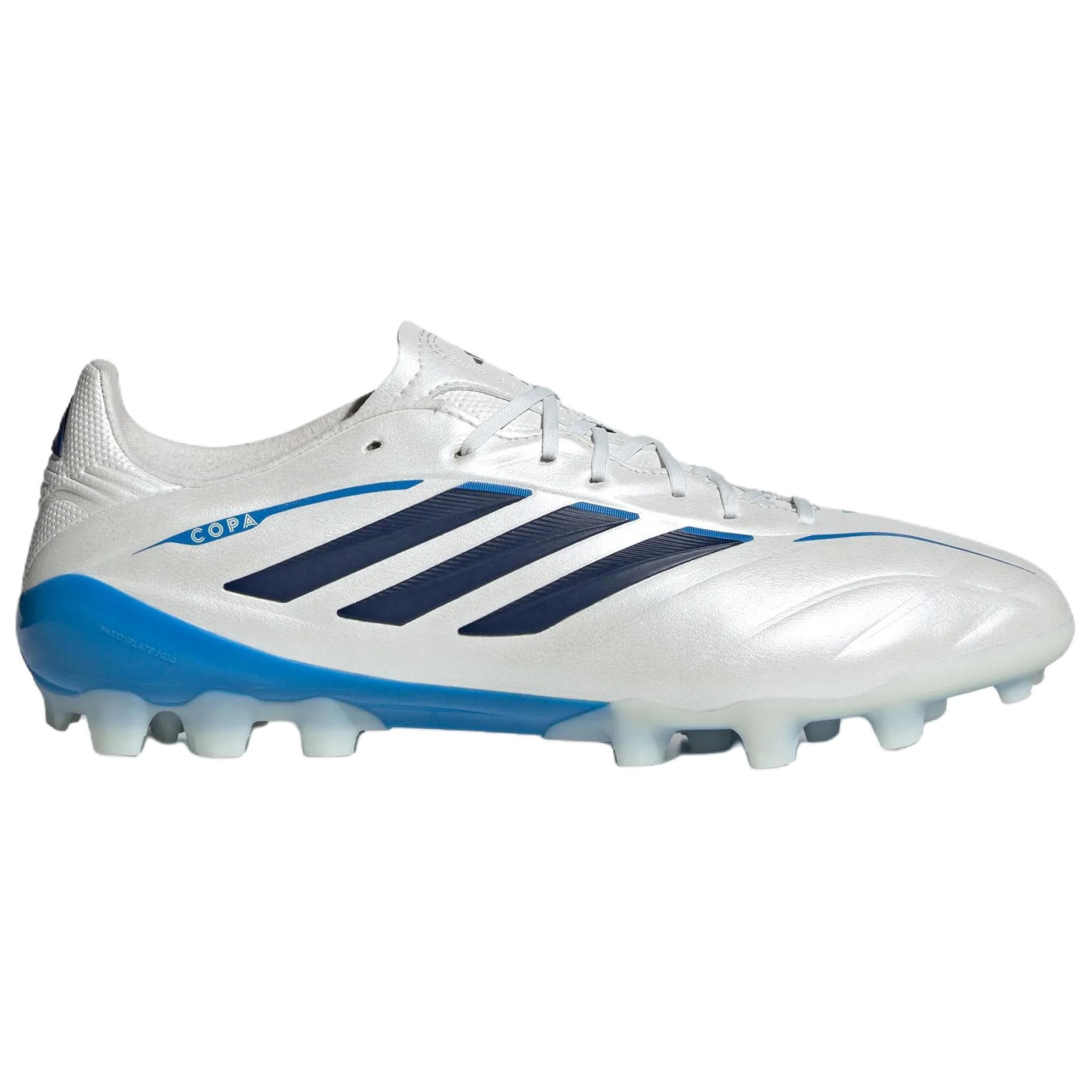 Adidas Copa Pure.4 Soccer Lowtop White Metal/Dark Blue/Laser Bright Blue