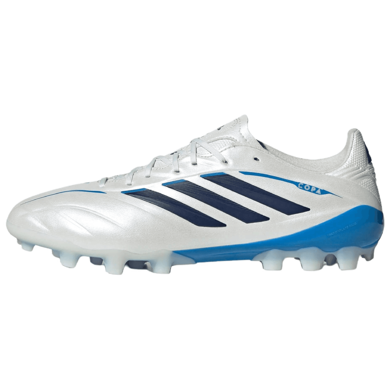 Adidas Copa Pure.4 Soccer Lowtop White Metal/Dark Blue/Laser Bright Blue