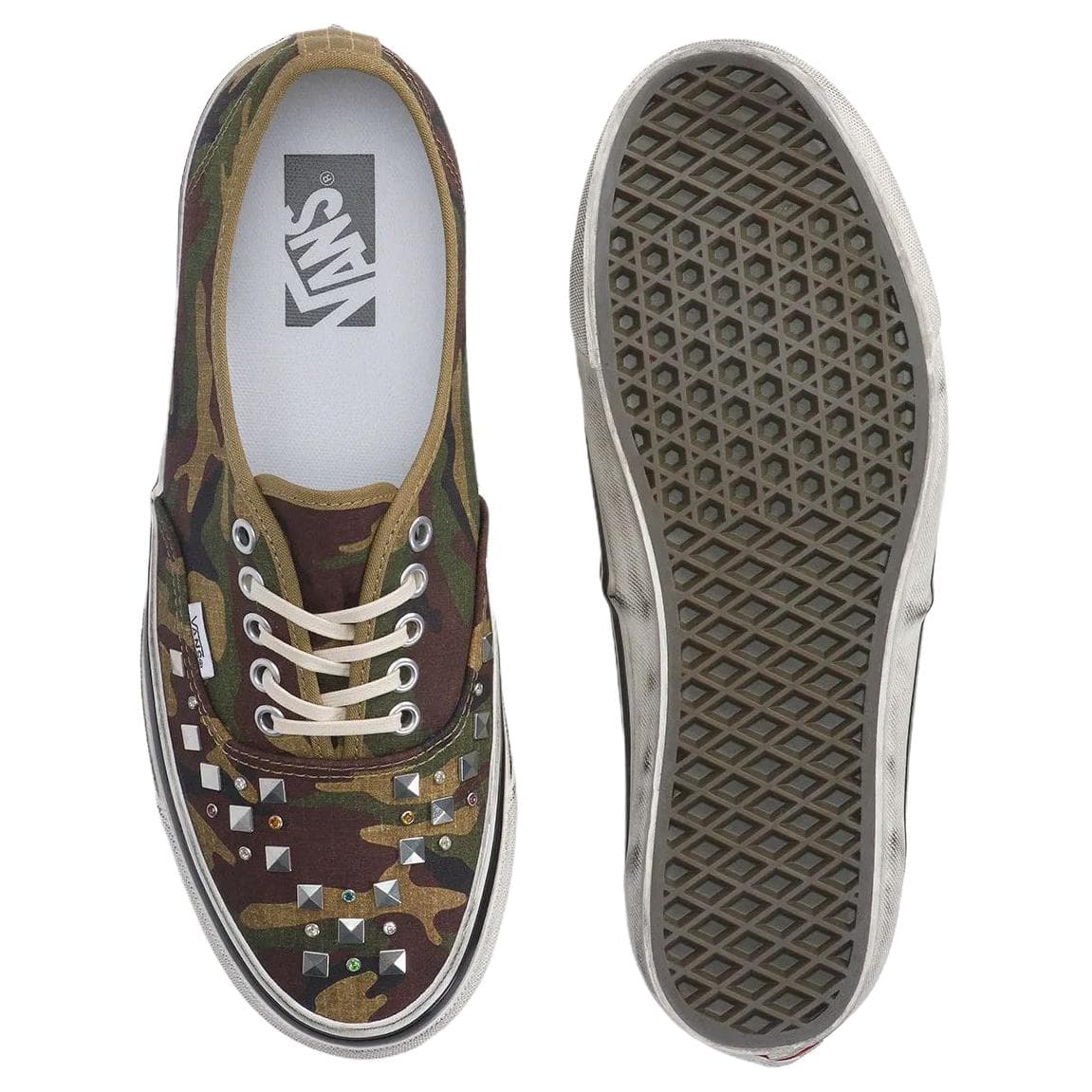 Vans Authentic 44 Lowtop Camouflage Brown Green
