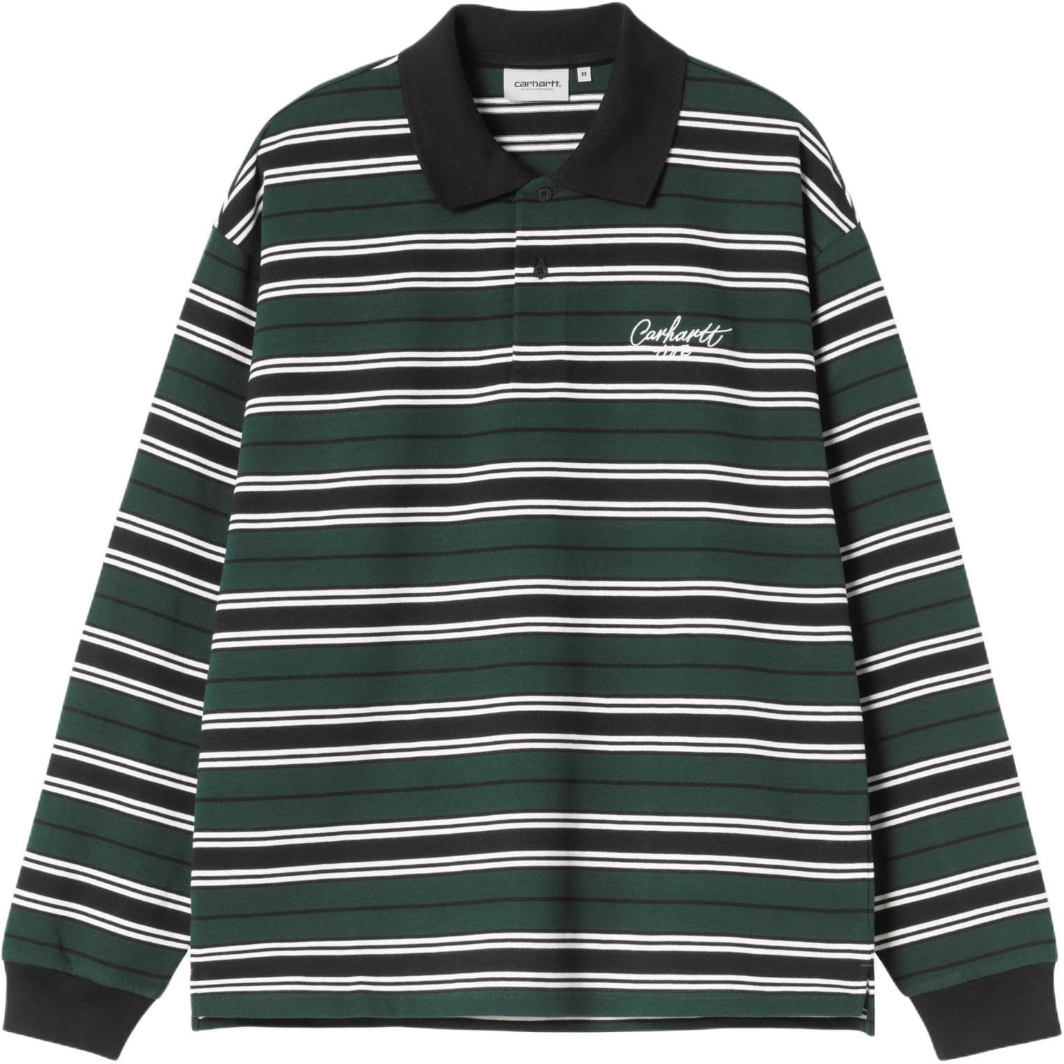Carhartt WIP FW26 Rugby Jerseys Green Moderate