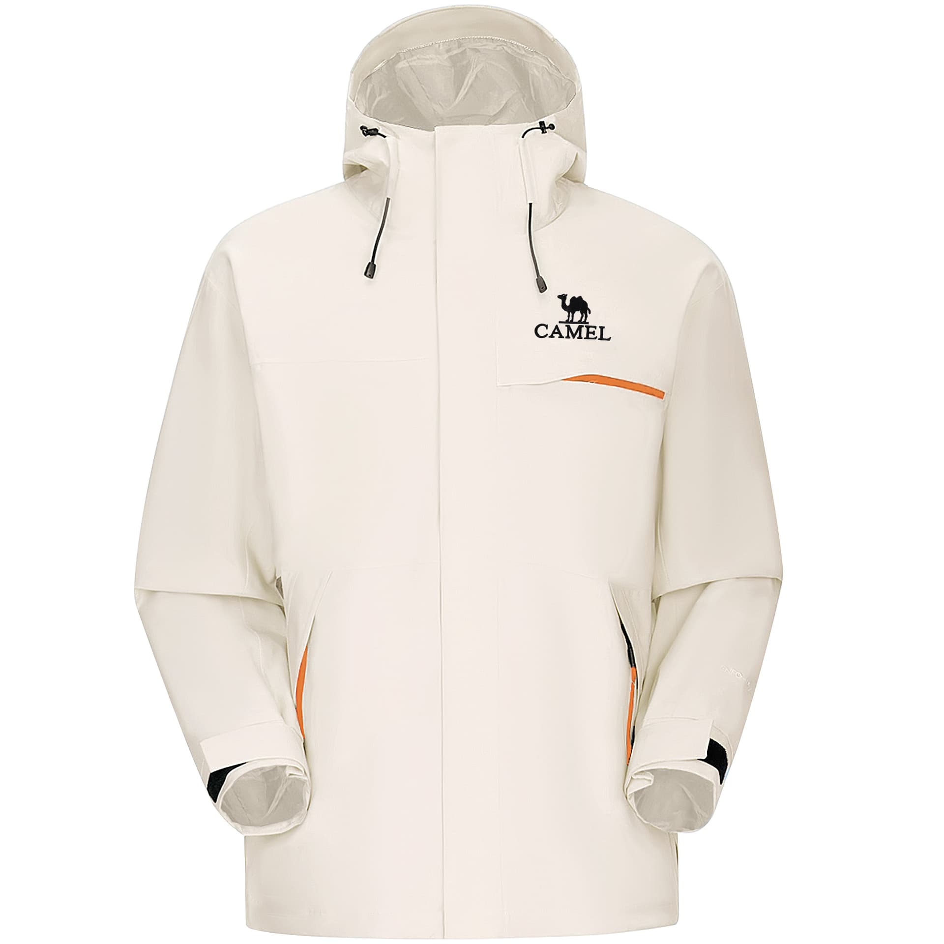 CAMEL Allweather AbrasionResistant Waterproof Windproof Thermal WaterRepellent Windbreaker Jacket