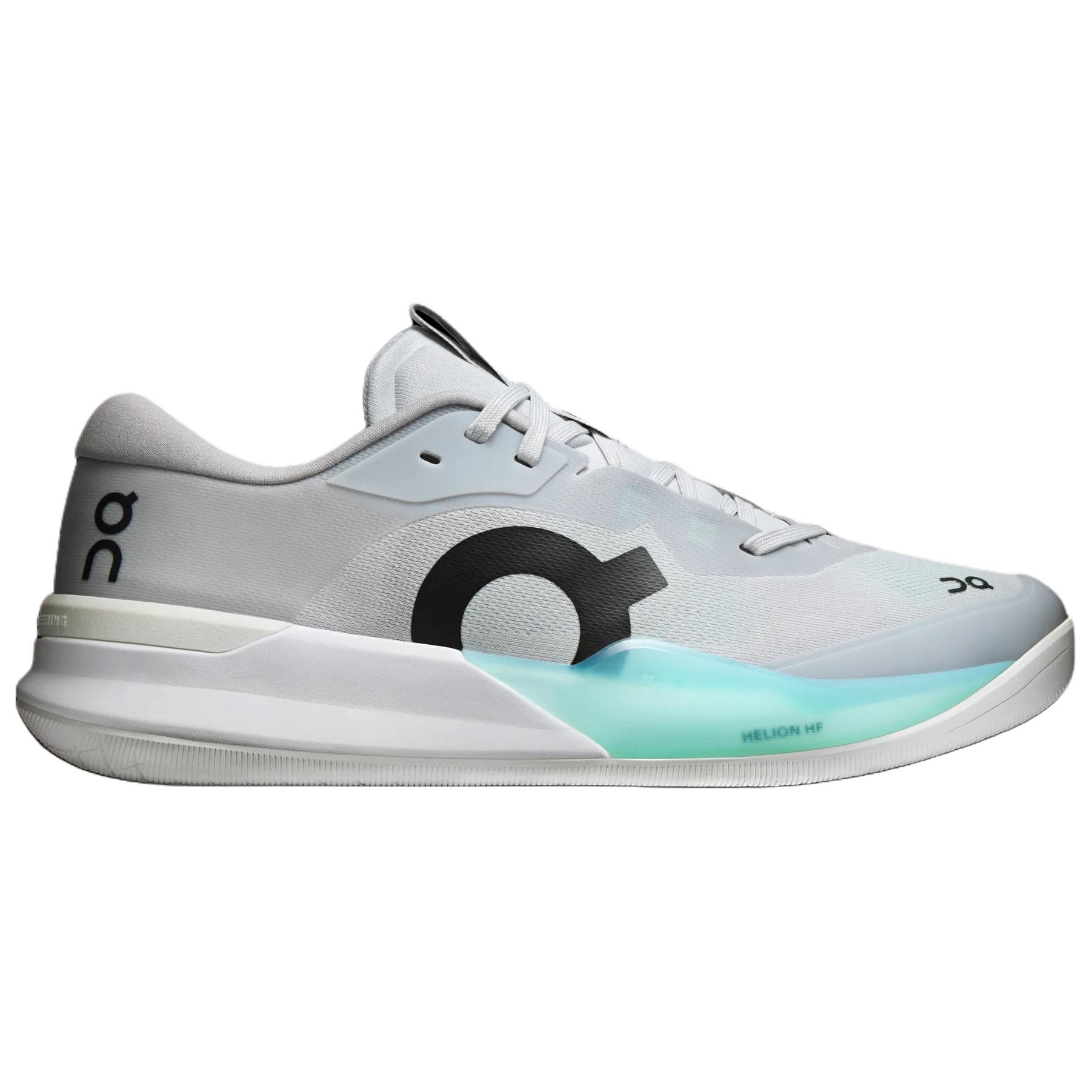 On THE ROGER Pro 3 Tennis Lowtop Gray Black Blue