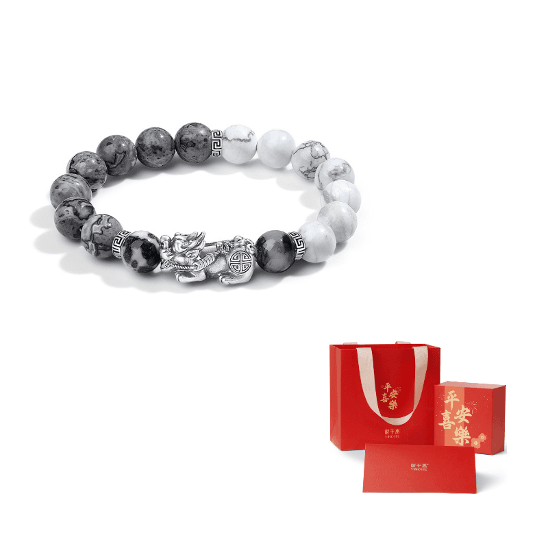 Chinese Auspicious Animal Beaded Bracelet[Birthday Gift for Men]