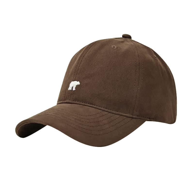 CMFY Cotton, Polyester Baseball Caps Brown