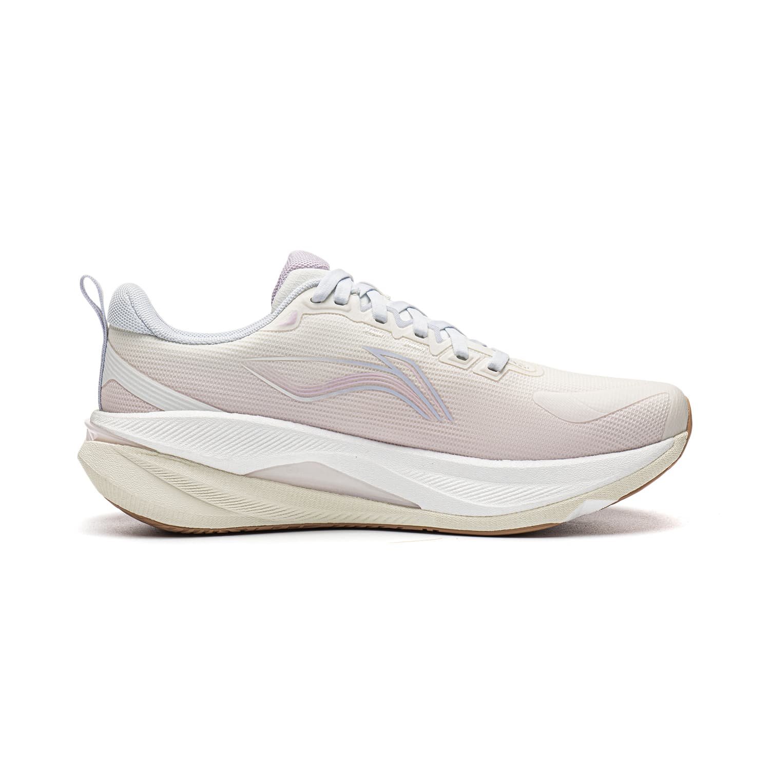 LiNing Wosai 6.0 Protective Edition Lowtop Milky White Purple Pink