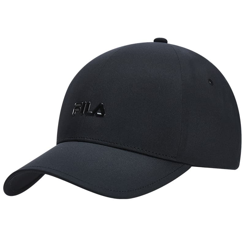 FILA Polyester Baseball Caps Black