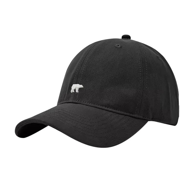 CMFY Cotton, Polyester Baseball Caps Black