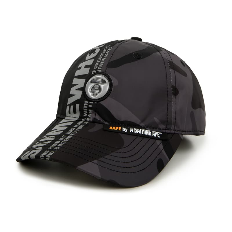 Aape Baseball Caps Black BKX