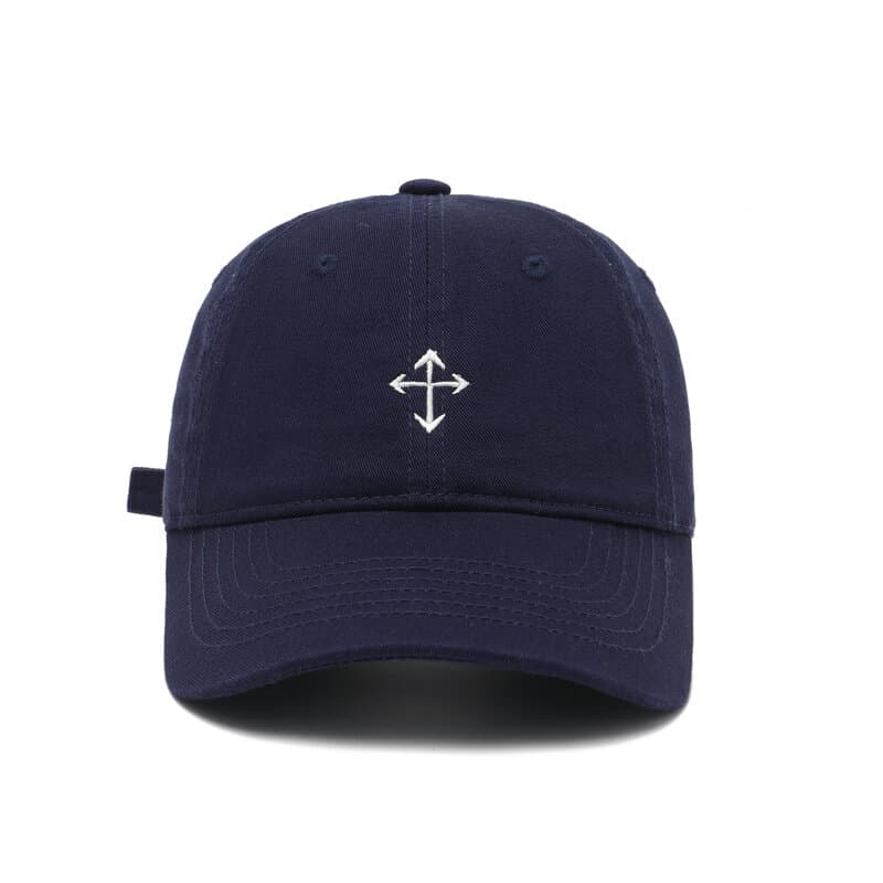 FREE RABBITⅡ High Quality Cotton Baseball Caps Navy Blue