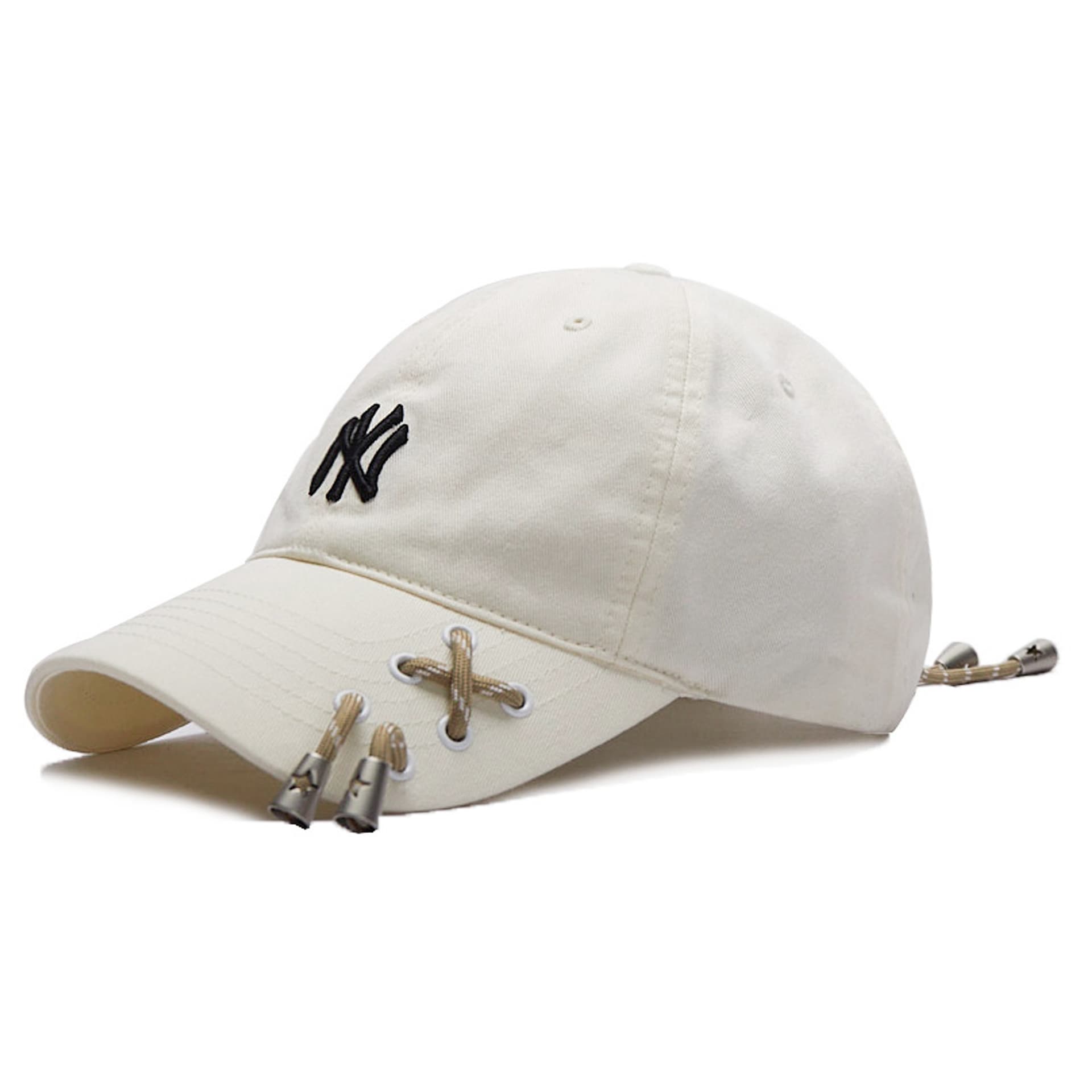 MLB Cotton Baseball Caps White White