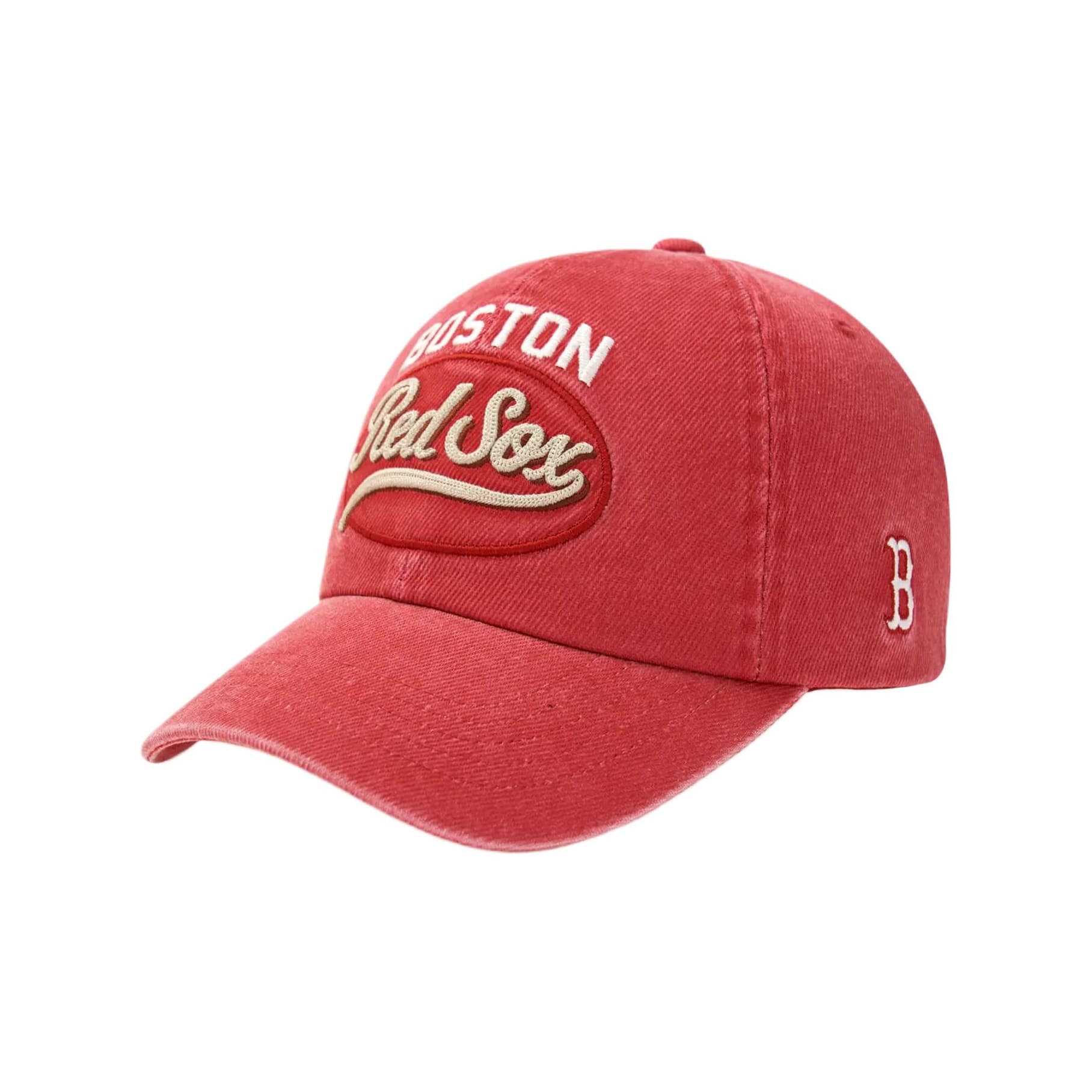 MLB 100% Cotton, Polyester Baseball Caps Red