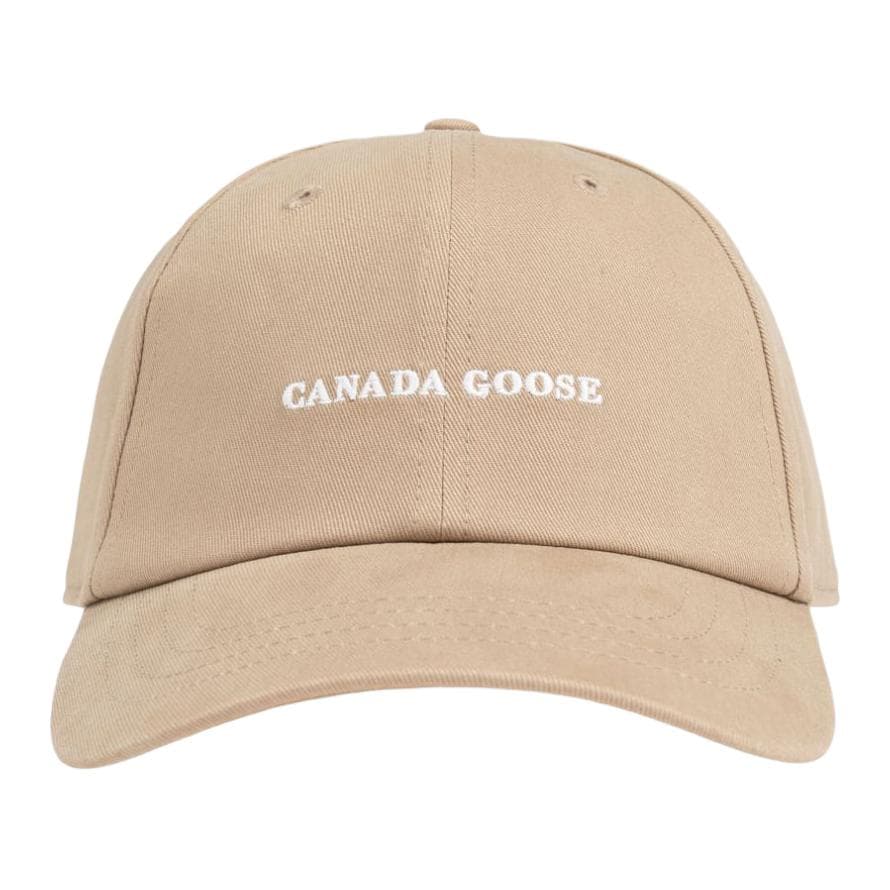 Canada Goose Logo Embroidered Everyday Cap Khaki