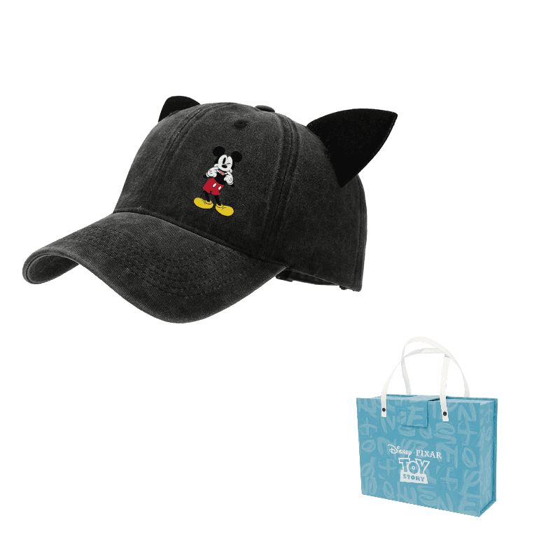 Disney Cotton Baseball Caps Black