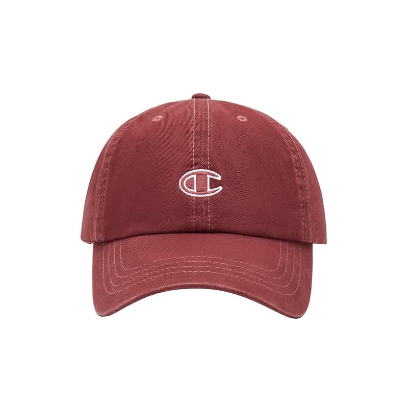 Champion Cotton Baseball Caps Dark Red25