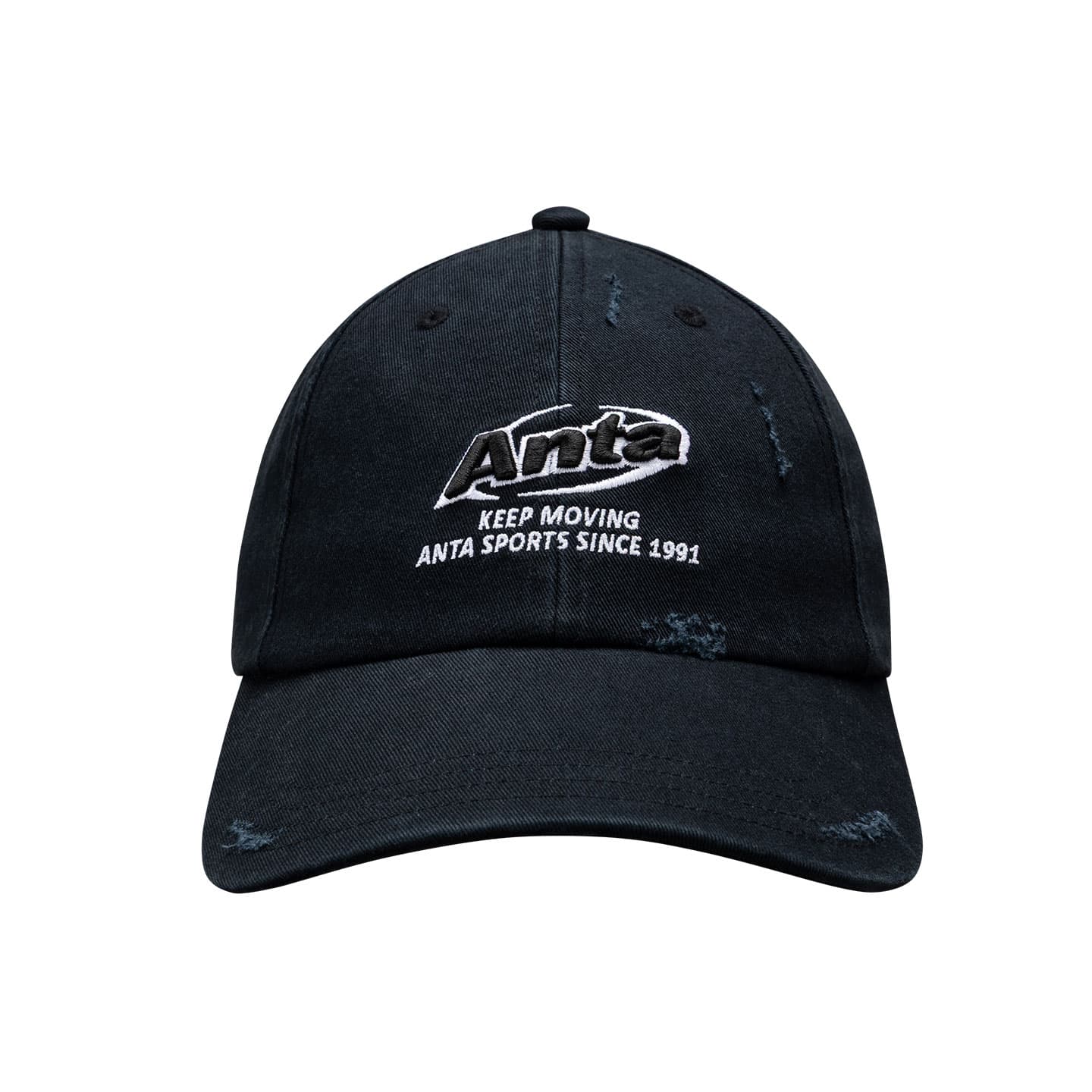 Anta Cotton Baseball Caps Basic Black