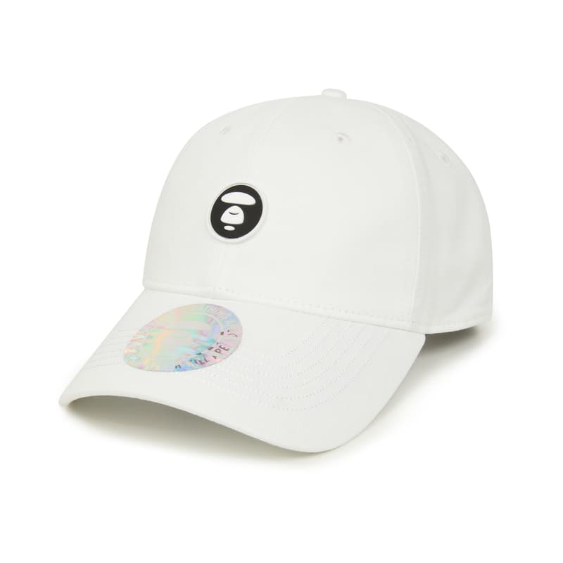 Aape Cotton Baseball Caps White WHX