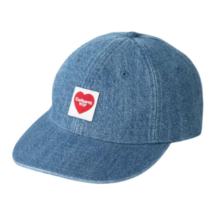 Carhartt WIP 100% Cotton Baseball Caps Blue Blue