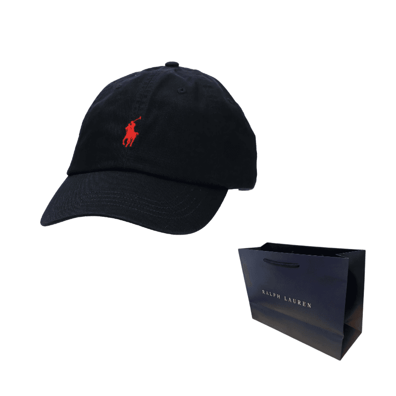Polo Ralph Lauren Cotton Twill Baseball Caps Black