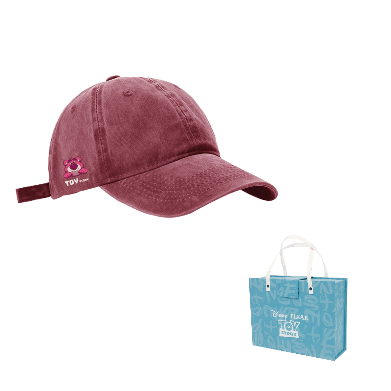 Disney Cotton Baseball Caps Burgundy