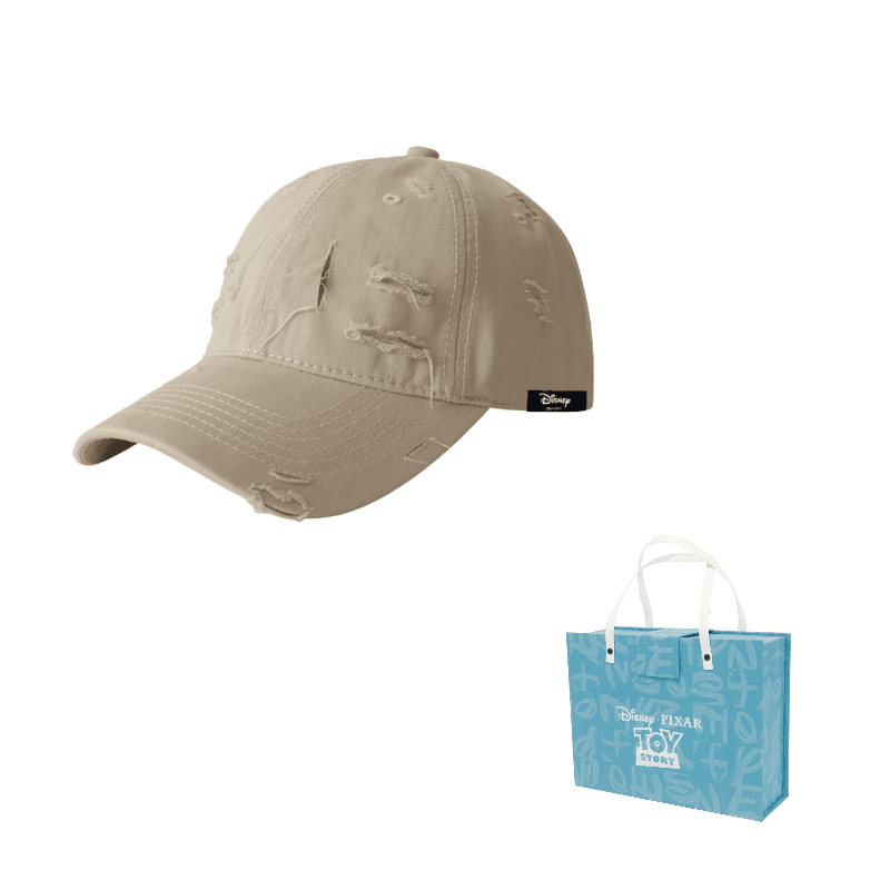 Disney Cotton Baseball Caps Ecru