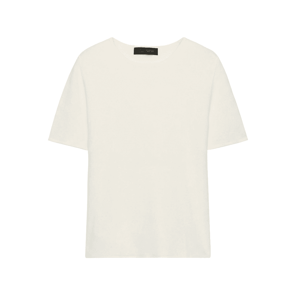 ZARA TShirts White Crew Neck