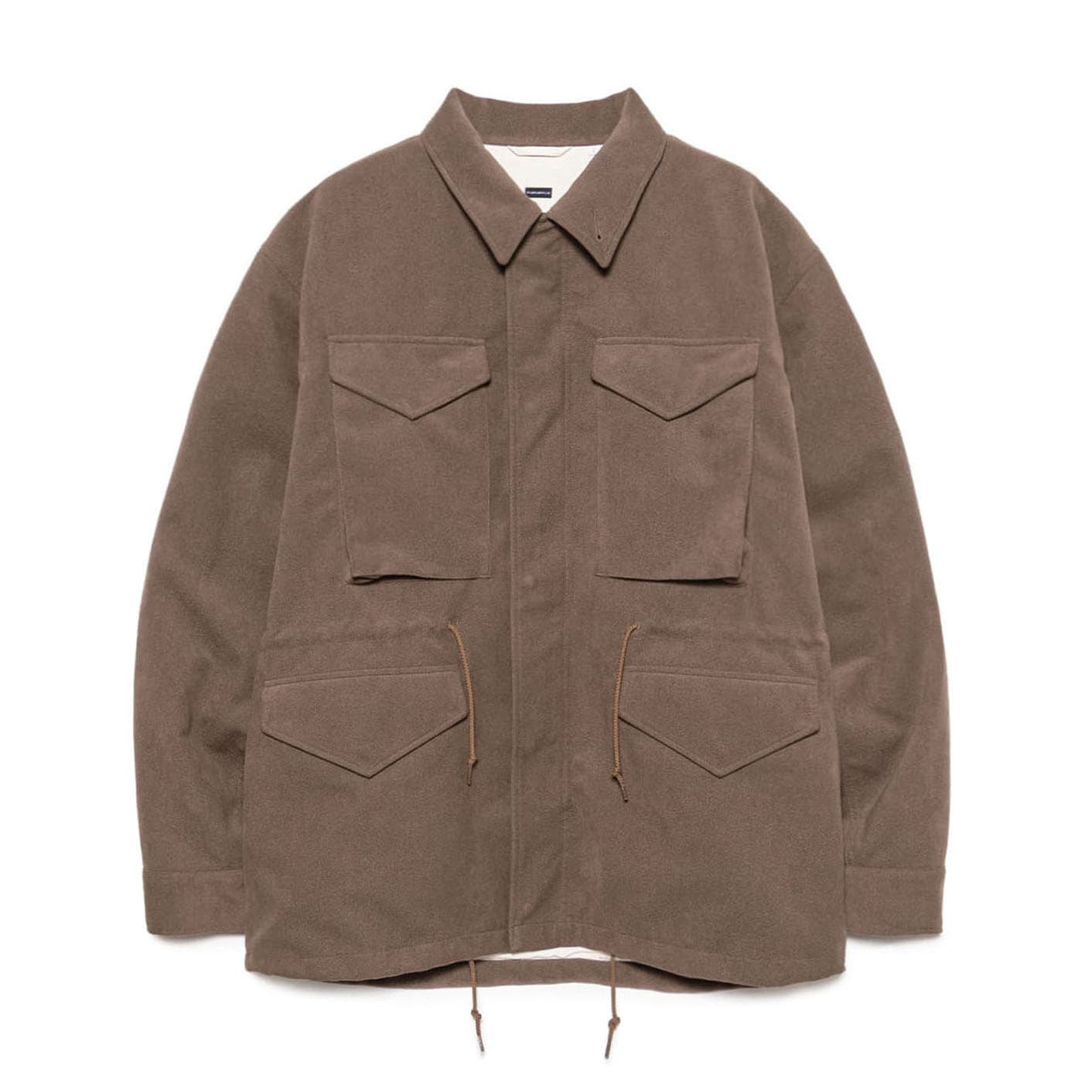 Nanamica Jackets Brown Crew Neck Moderate
