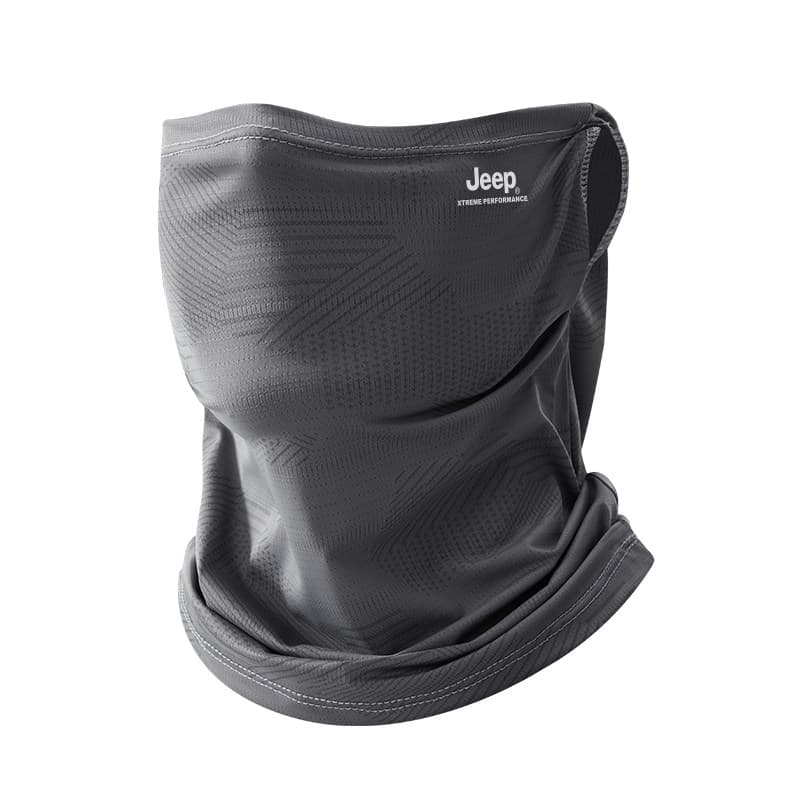 Jeep Sun Protection Neck Covers Dark Gray