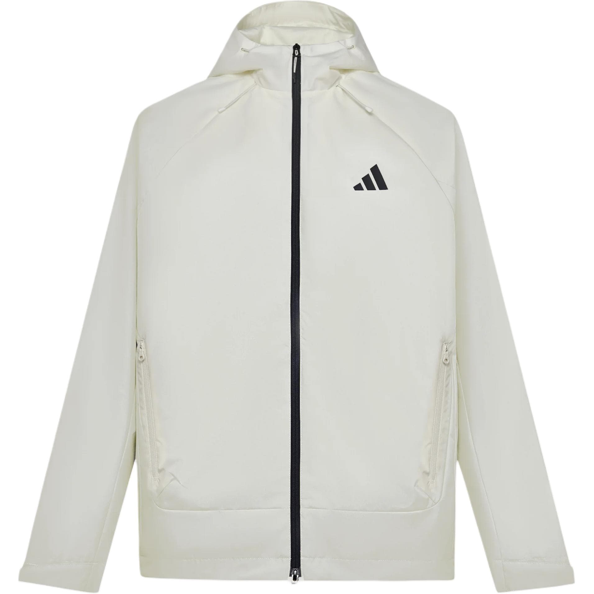 Adidas Jackets Jade White Hooded (Nondetachable) Moderate