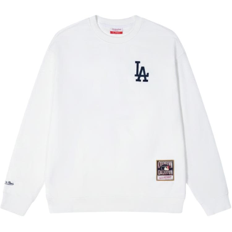 Mitchell Ness X MLB Los Angeles Dodgers Sweatshirts Crew Neck Moderate