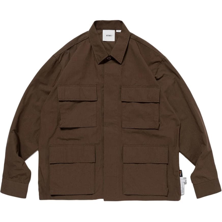 WTAPS Jackets Brown Lapel Moderate