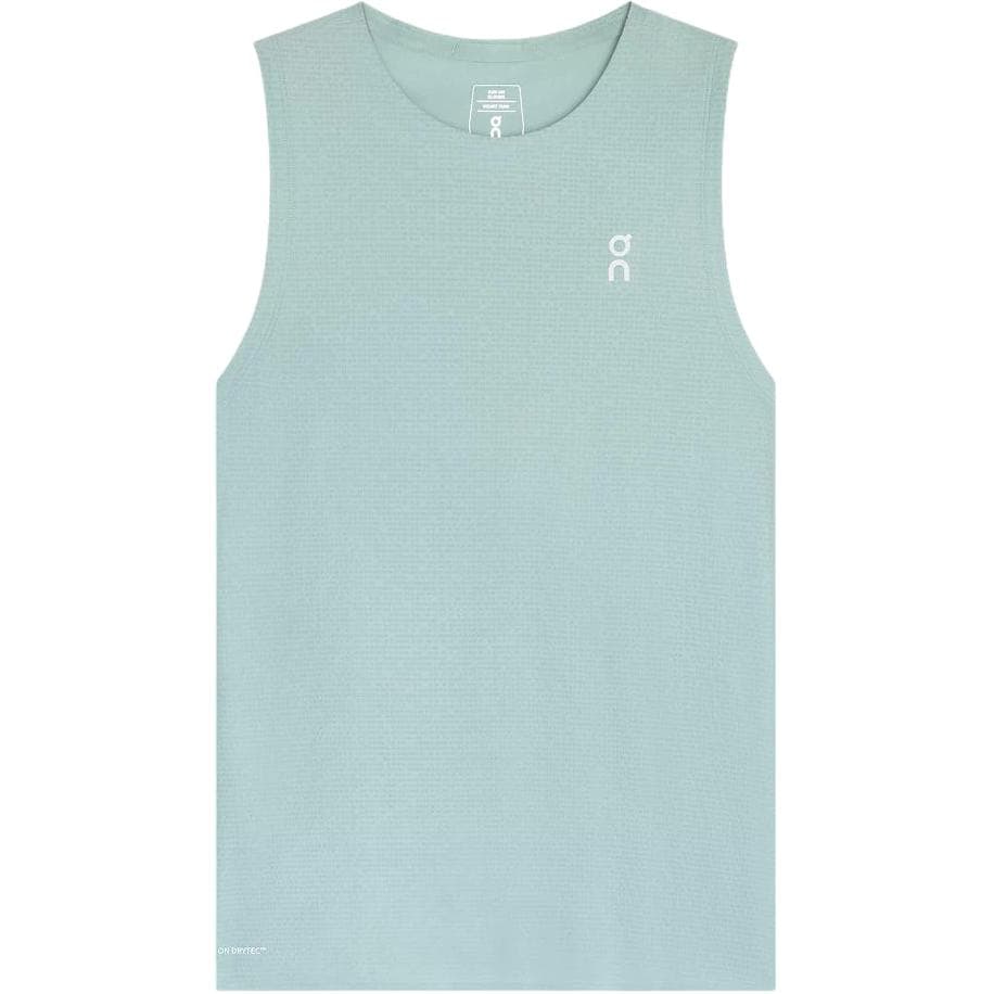 On Sleeveless Sports Shirts Stream Blue Straight Fit Stream Blue
