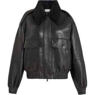 PAROSH Jackets Black Lapel Moderate