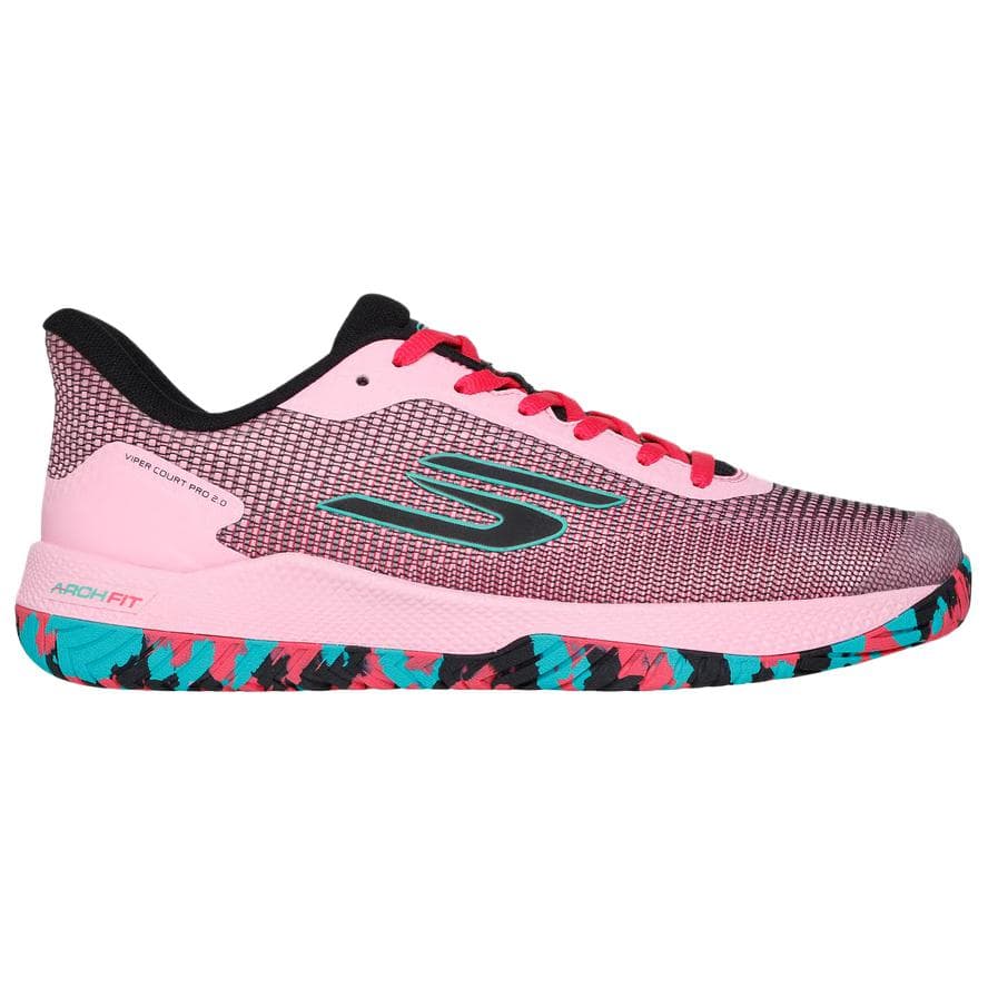 Skechers Viper Court Pro 2.0 Tennis Lowtop Pink Black