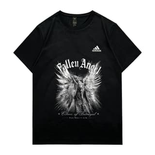 Adidas MUST HAVES T Shirts Black Crew Neck Moderate