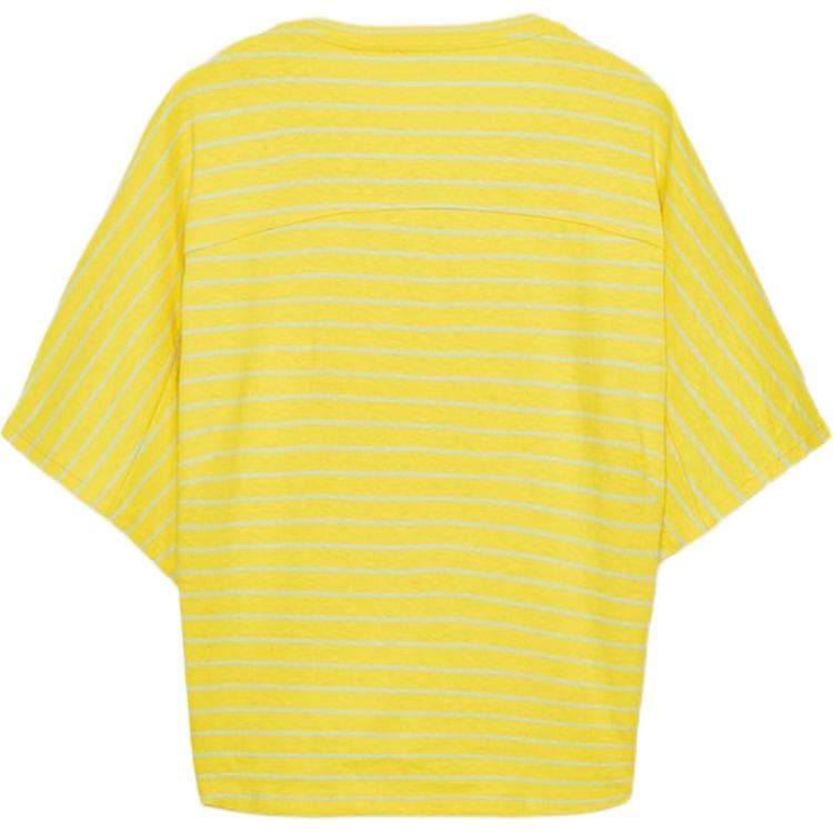 ZARA TShirts Yellow Crew Neck
