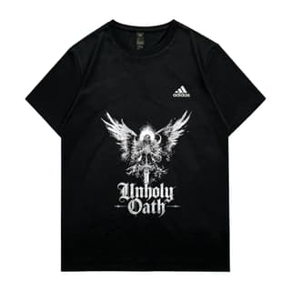 Adidas MUST HAVES T Shirts Black Crew Neck Moderate